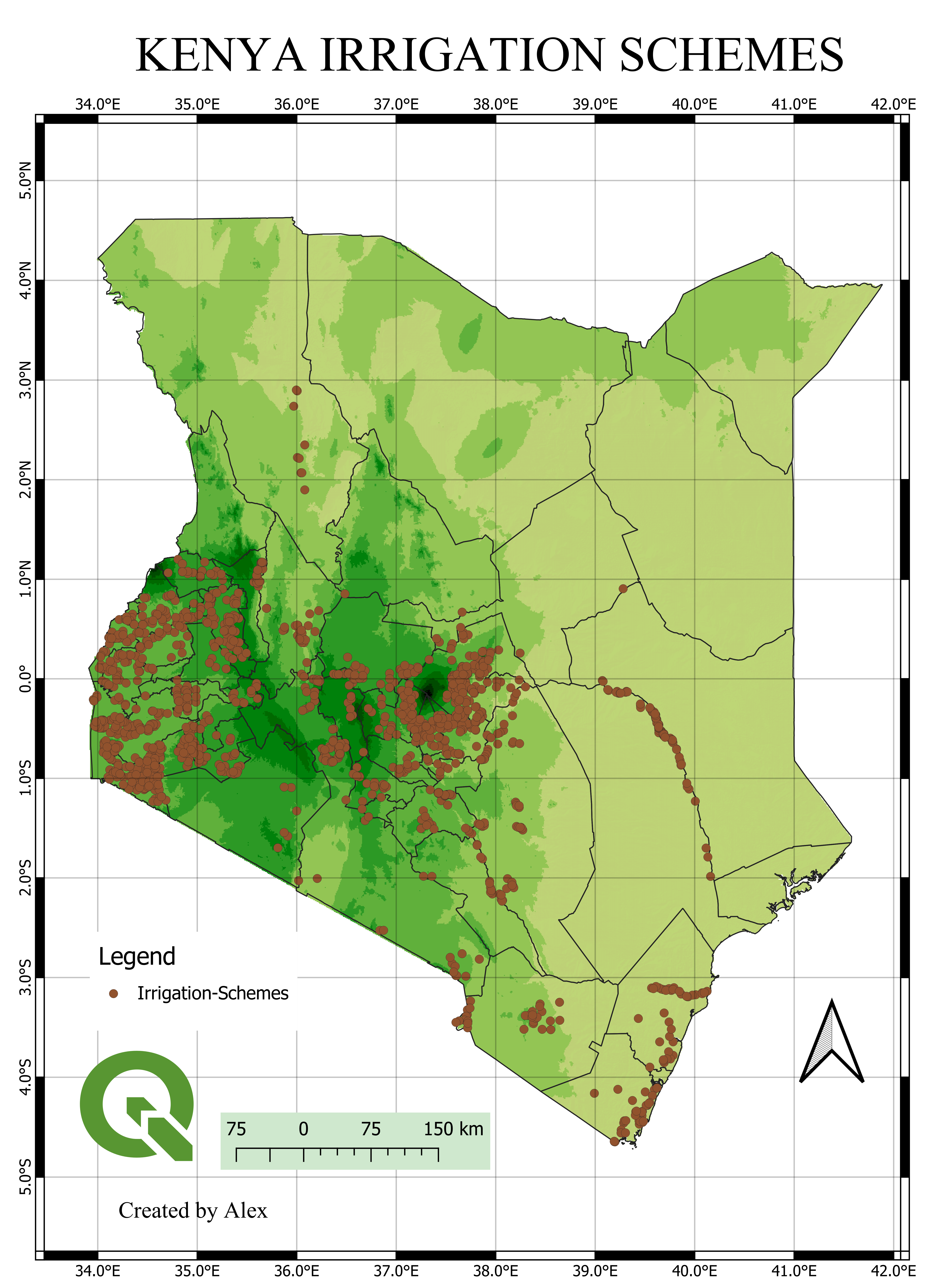 Tree planting event at Ngong Hills, Kenya